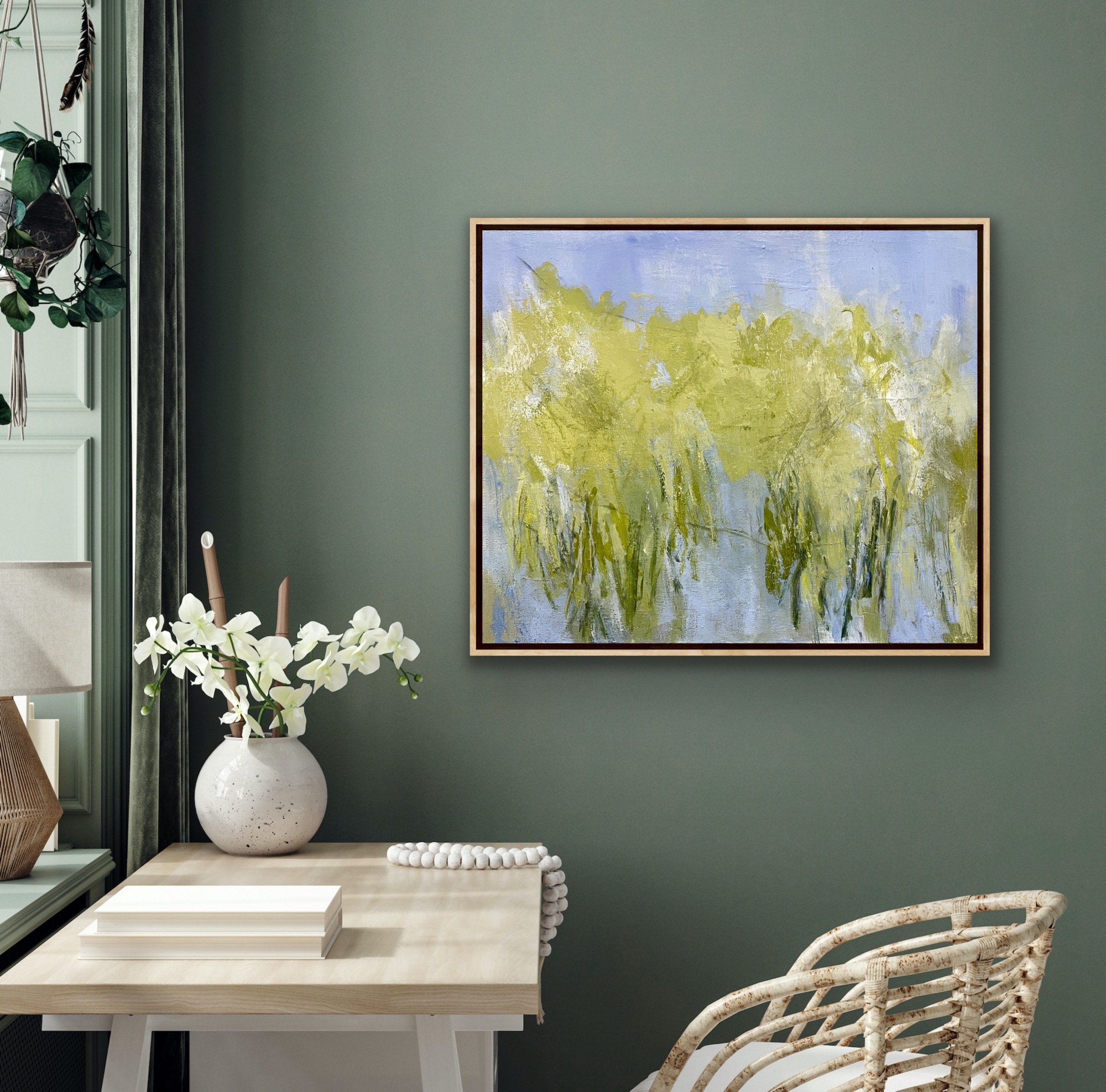 Dancing Blue Gums in room setting